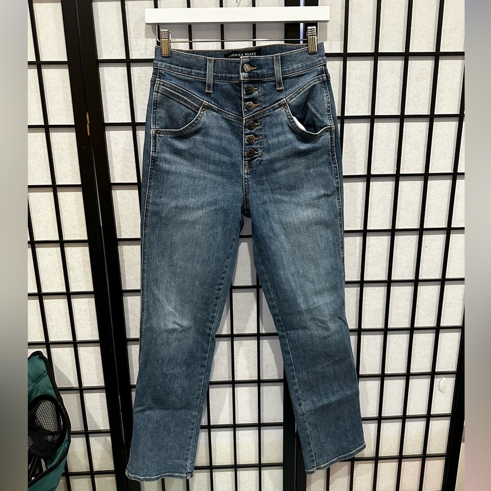 Veronica Beard Skinny Straight Leg